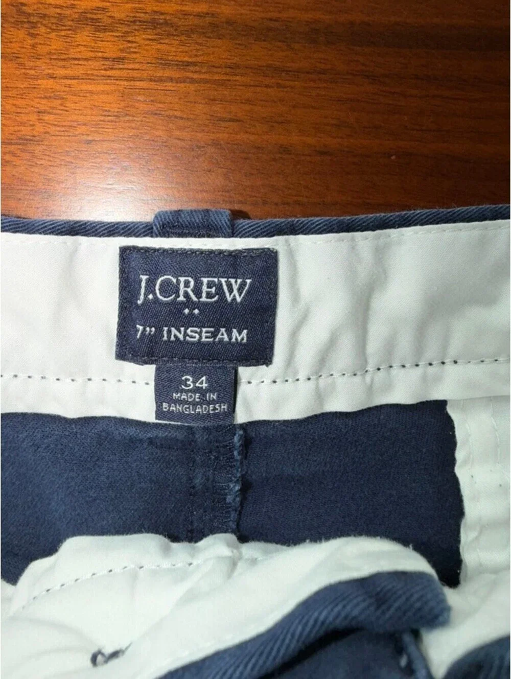 J.Crew Men's Navy Blue 7